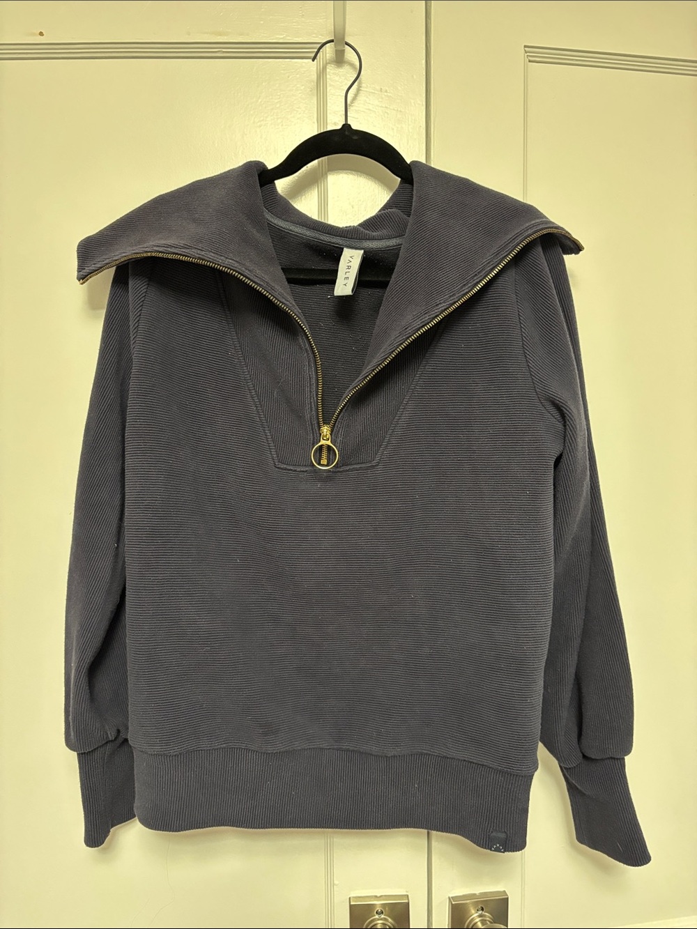 VARLEY Vine Half-Zip Pullover Navy - Picture 2 of 5